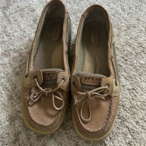 Sperry Tan Boat Shoes